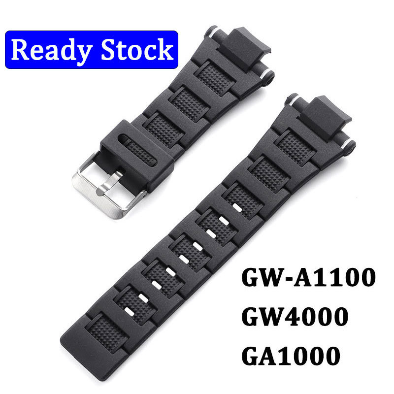 Dây đeo đồng hồ silicon cho Casio G-Shock GW-A1100 GW4000 GA1000 Dây đeo đồng hồ điện tử Vòng đeo ta