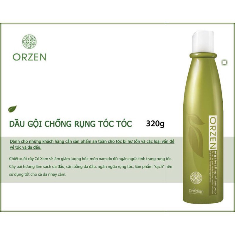 DẦU GỘI CHỐNG RỤNG ORZEN ORGAHEALING SHAMPOO 320ml