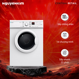  Máy sấy quần áo Casper 7.2 kg TD-72VWD 