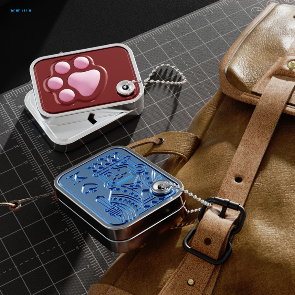 AMAR Nhẹ Fidget Slider Cat Paw Fidget Slider Toy – Di Động Giảm Căng Thẳng Lo Âu Kết Cấu Đẩy Edc Spi