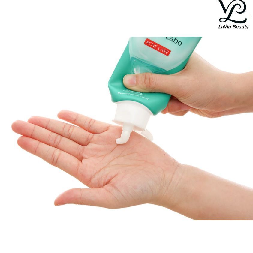 Sữa rửa mặt cho da mụn Hada Labo Acne Care Calming Cleanser 80g LaVin Beauty