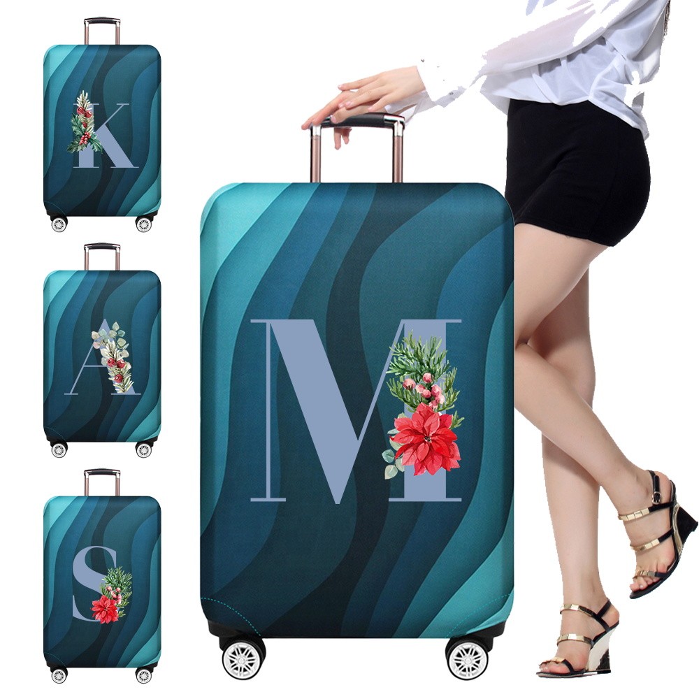 Luggage Protective Cover Dust Cover Anti-Scratch  Suitcase Trunk Holders Case Travel  Letter Printin