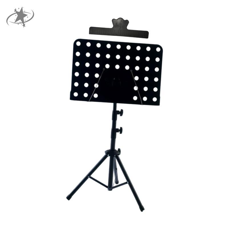 Fenteer Music Stand Music Note Holder Upright Portable với Clip Book Stand cho các nhóm trường học L