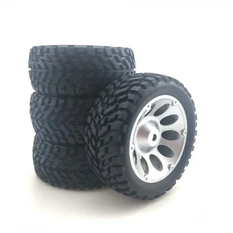 4 Bánh xe nâng cấp Bánh xe lốp Buggy Off Road cho Wltoys 144001 Xe RC MN99S MN90 MN86