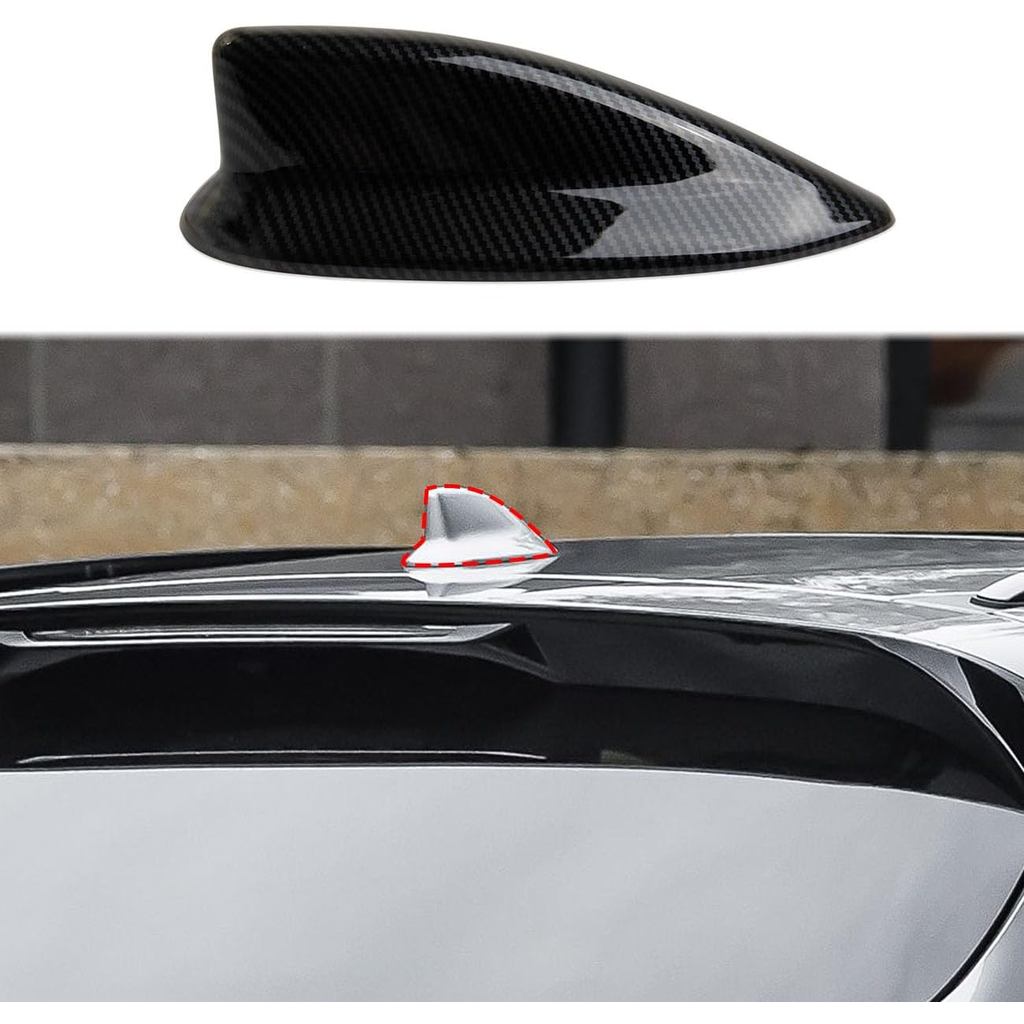 Crosselec Sợi Carbon Mái Ăng Ten Hình Vây Cá Mập Bao Viền Phụ Kiện Cho 2022-2025 Acura MDX
