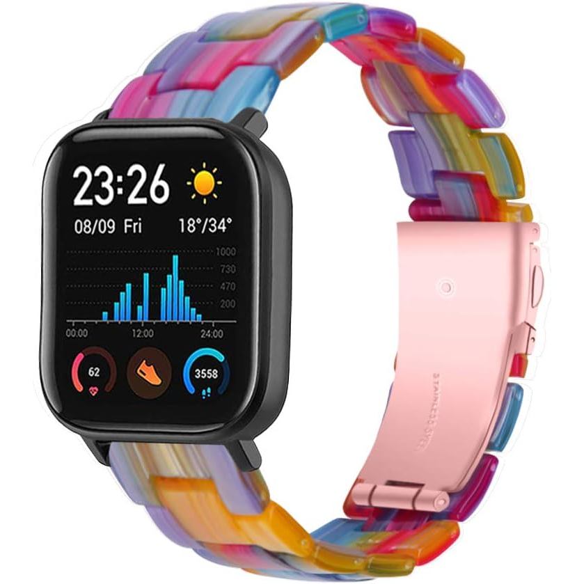 Dây nhựa FitTurn Tương thích với Amazfit Active 2 Square / 1 / Bip 3 Pro / Bip / GTS 4 / GTS 4 Mini 