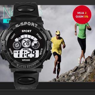 Đồng hồ chống nước trẻ em cho trẻ em Đồng hồ thể thao phát sáng Điện tử dễ thương Đa chức năng