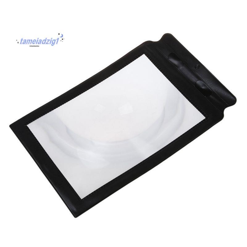 A4 Full Page 3x Tấm Kính Phóng Đại Lớn Sách Hỗ Trợ Đọc Sách