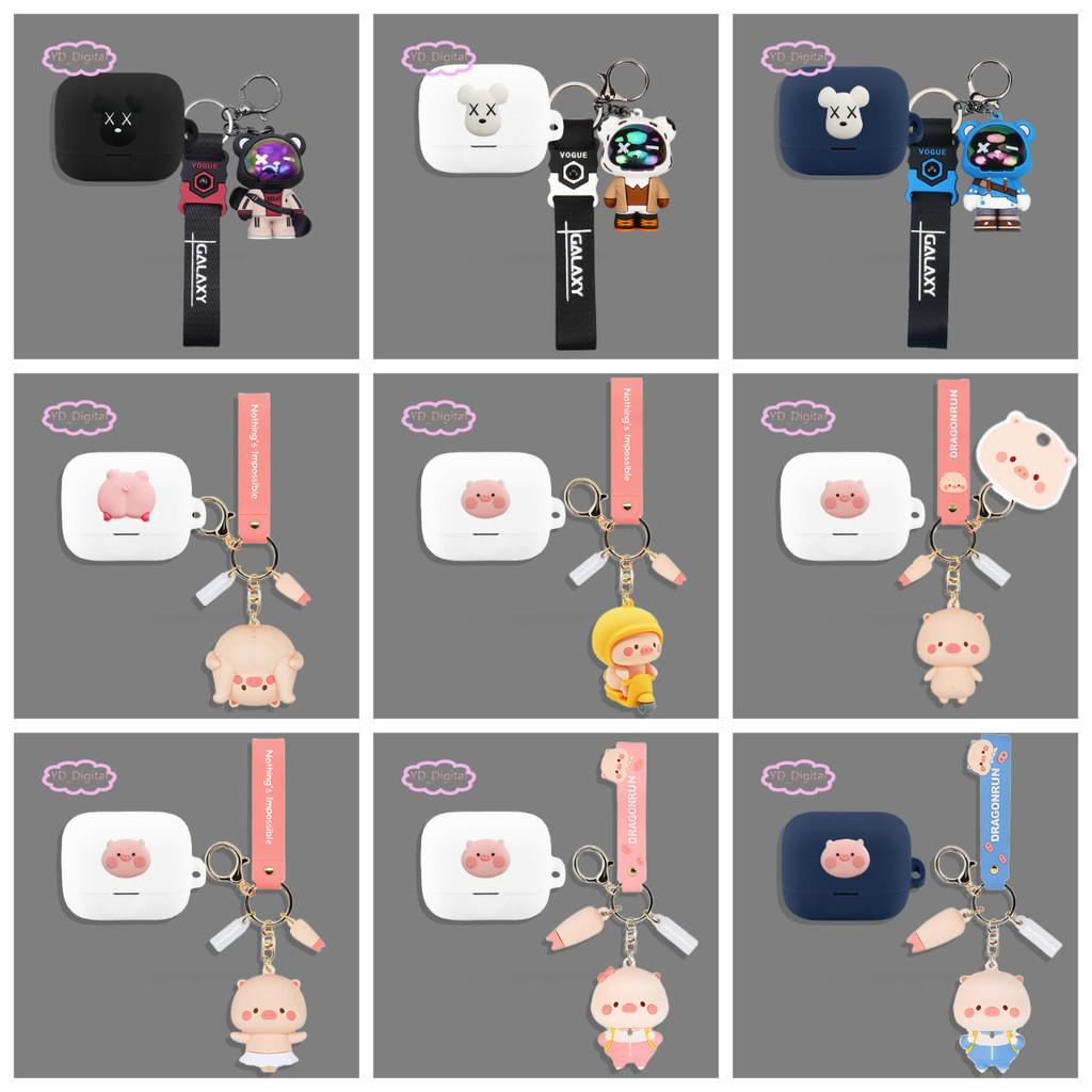 Cho Earfun Air Pro 4 Plus Vỏ Tai Nghe Silicon Earfun Air Pro 4 + Astronuat Vỏ Bảo Vệ Tai Nghe Hoạt H