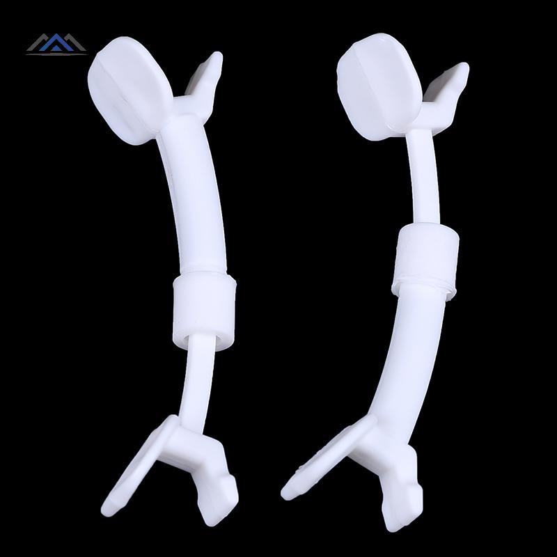 EIbbkg 2 chiếc Slim Mouth Piece Face Flex Smile Cheek Toner Máy tập mặt Toning Tool mới