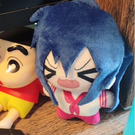 Búp bê bông hình sao biển Izumi Konata từ Lucky Star dễ thương đồ lưu niệm anime