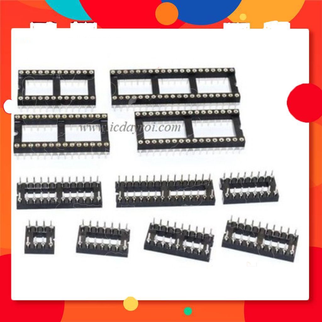 [3 Cái]- Đế IC 40Pin Loại Tròn Điện Tử Store99