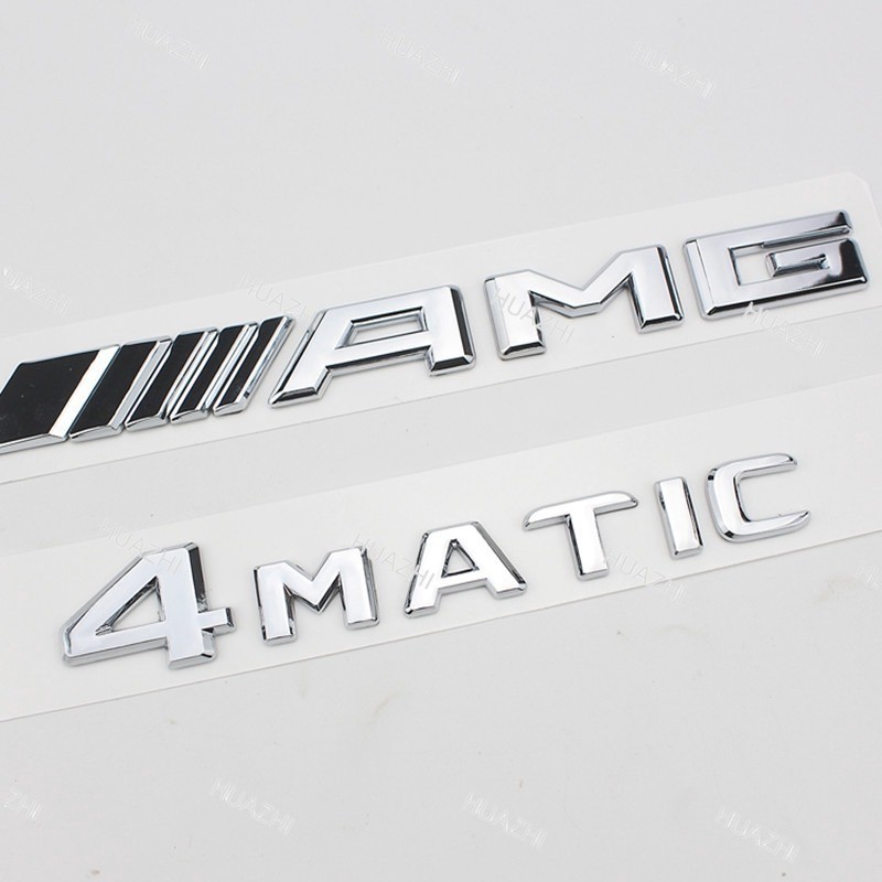 HZ 16-17 Logo Mercedes-Benz / / / AMG Logo 4MATIC Logo 4 ổ Logo AMG Logo xe hơi
