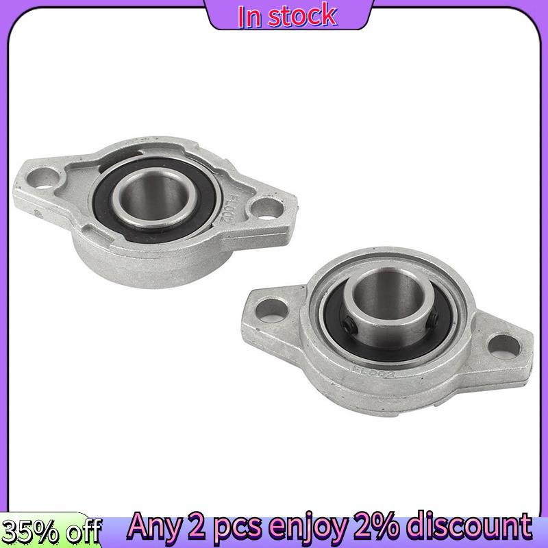 Còn hàng-KFL002 FL002 Khối gối tự căn chỉnh Vòng bi mặt bích 15mm 2 CÁI