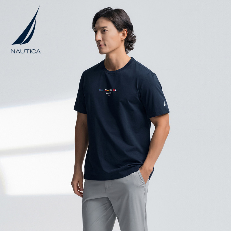 Áo Thun Ngắn Tay Nautica Cotton Mùa Hè TO5207