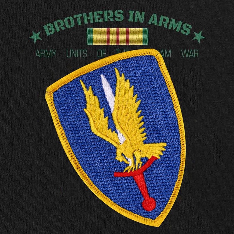 [Vận chuyển nhanh✈】 Việt Nam Hoa Kỳ I Hàng Không Lữ Đoàn Băng Tay Quạt Huy Hiệu TCU Bộ M65 Thêu Tùy 