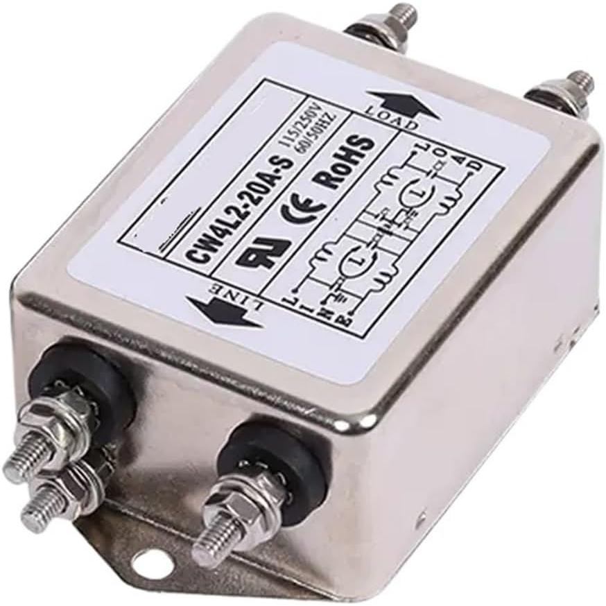 Bộ lọc CW4L2-10A-T / S 220V 10A 20A Bộ lọc nguồn chống nhiễu (CW4L2-20A -S)