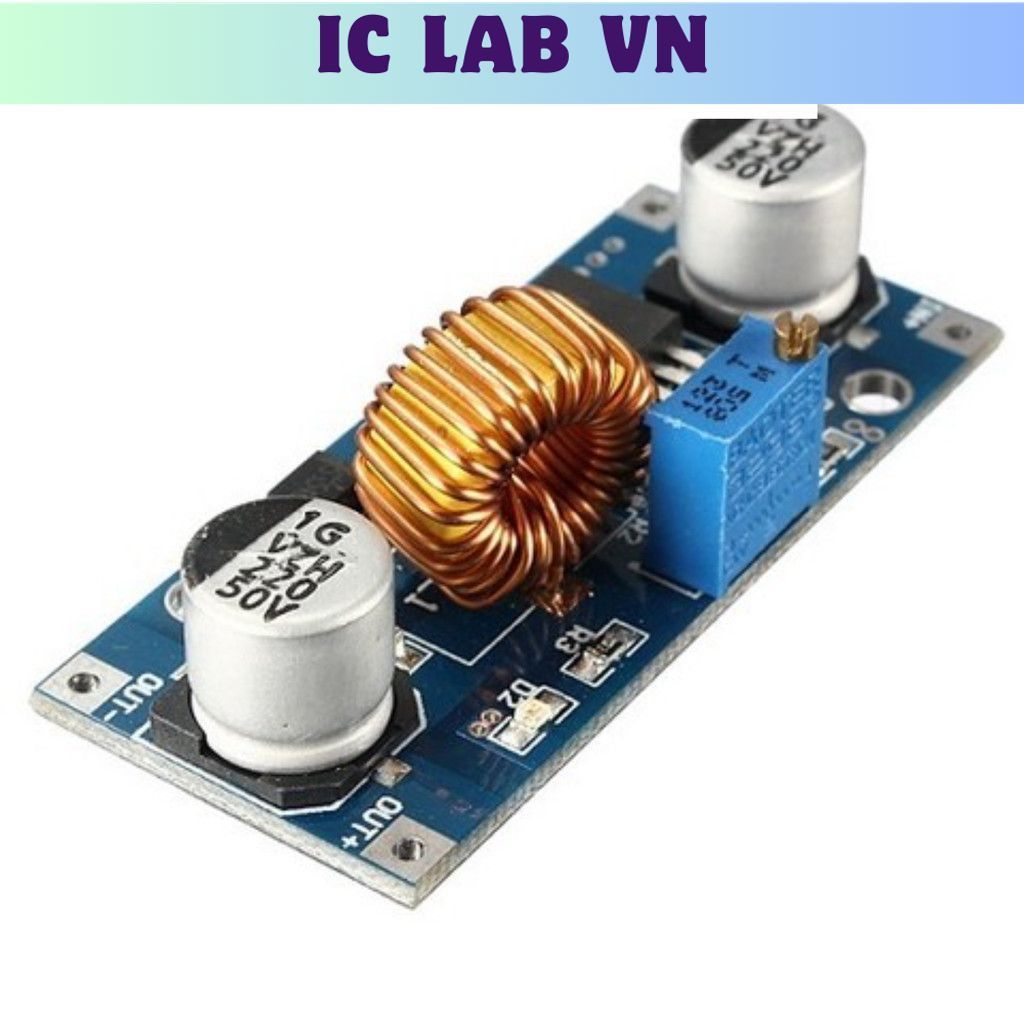 Mạch Giảm Áp Buck DC-DC XL4015 5A Ic Lab VN