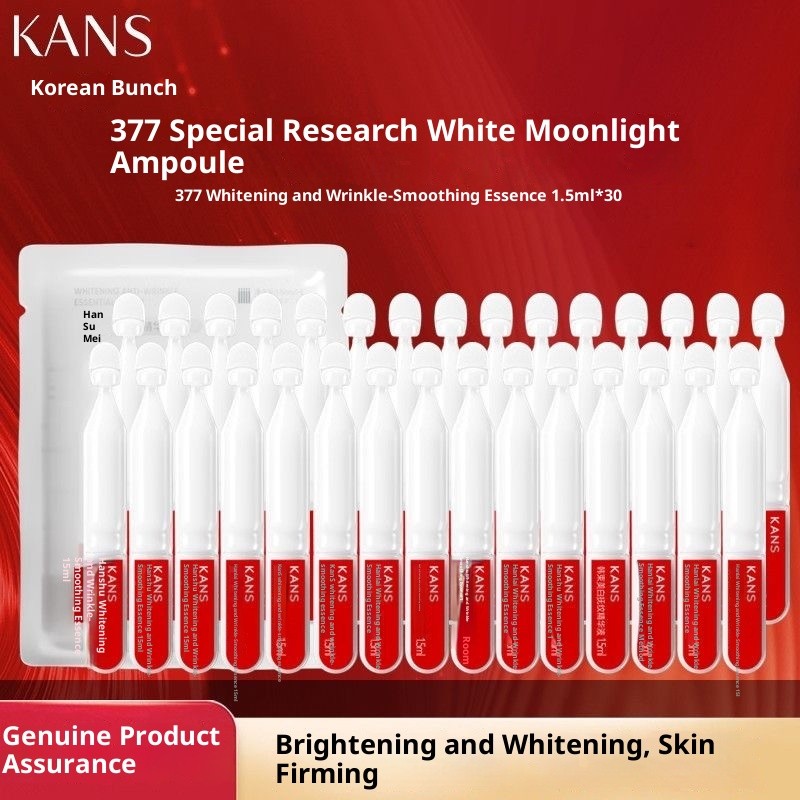 Kans 377 Tinh chất làm trắng nếp nhăn Serum Hàn Quốc Bundle 377 Tinh chất làm trắng làm săn chắc Nia