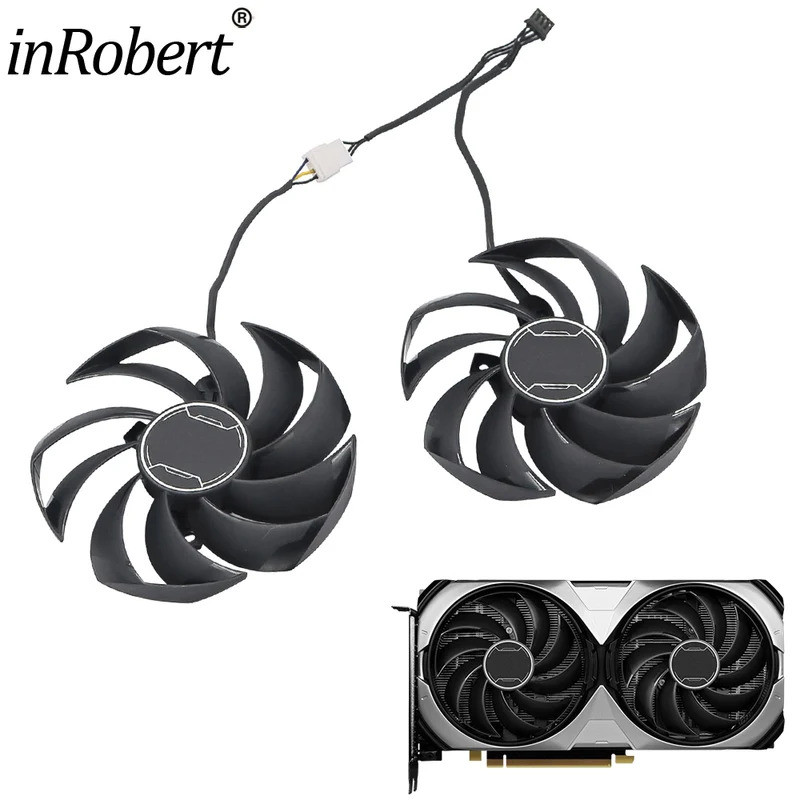 Dành Cho MSI RTX 4070 4070Ti VENTUS 2X Quạt Card Video 95MM PLD10010S12HH RTX4070 RTX4070Ti Card Đồ 