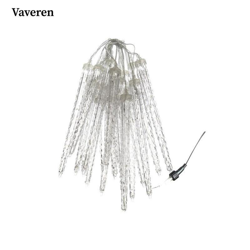 Treo Icicle Đèn Giáng Sinh Trang Trí Giáng Sinh Trang Trí Ngày Lễ Giáng Sinh Đèn Icicle Cho Eave Ngo