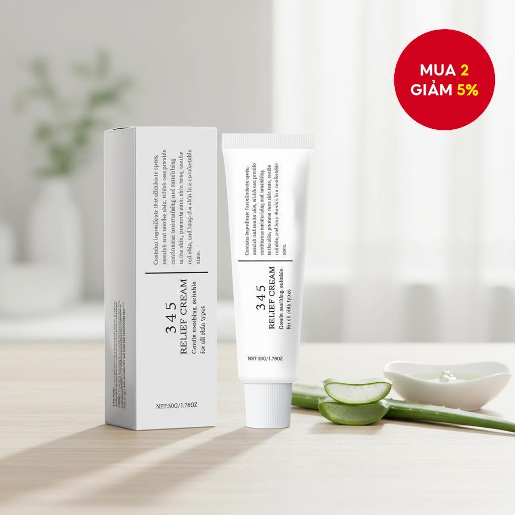 Kem giảm đau 345 Kem dưỡng ẩm cho mặt Kem dưỡng da mặt Kem chống vàng nhẹ nhàng cho da mặt cametyph