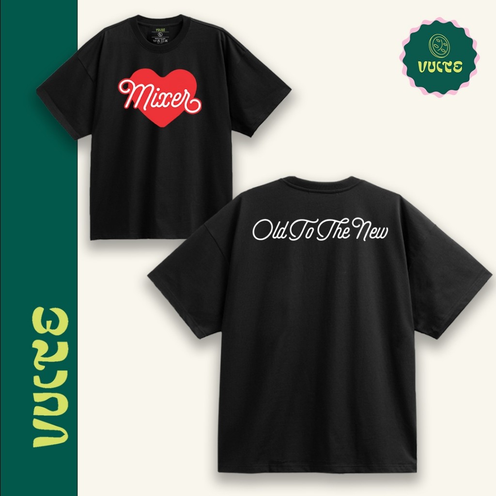 Áo mixer dầy dặn in hình cao cấp phù hợp nhiều lứa tuổi - 100% Cotton Form Oversize Nam Nữ | Vui Tẻ