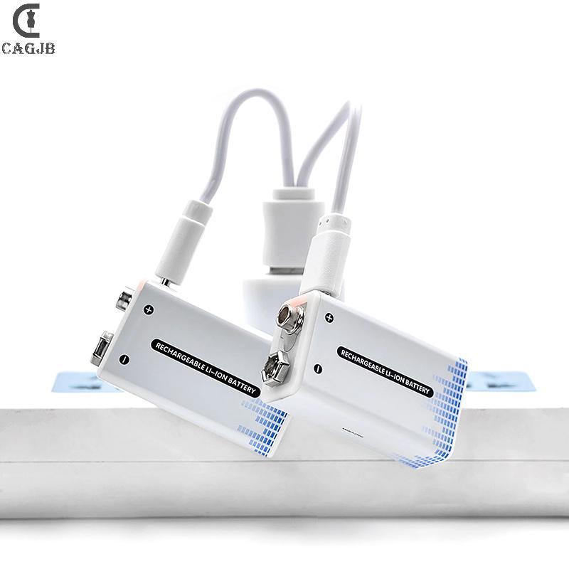[CAGJB] Pin 9V Pin li-ion Type-C 9V lithium 9v cho Micro vạn năng Cáp sạc USB YOMG