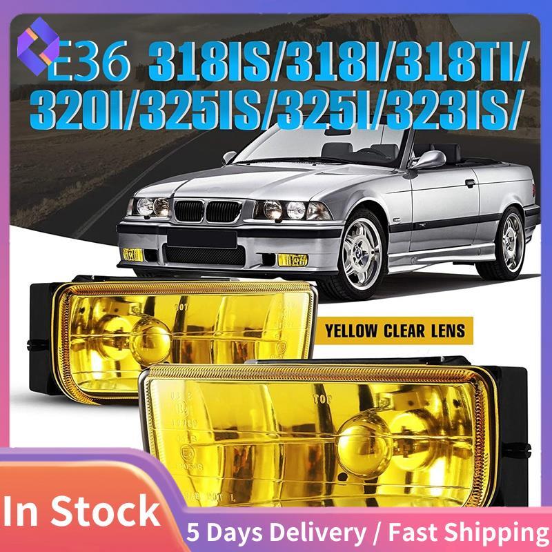 Đèn Sương Mù E36 Cho - M3 (E36) 3 Series 1992-1999 Lắp Ráp Thay Thế Đèn Sương Mù 1 Cặp (Ống Kính Vàn