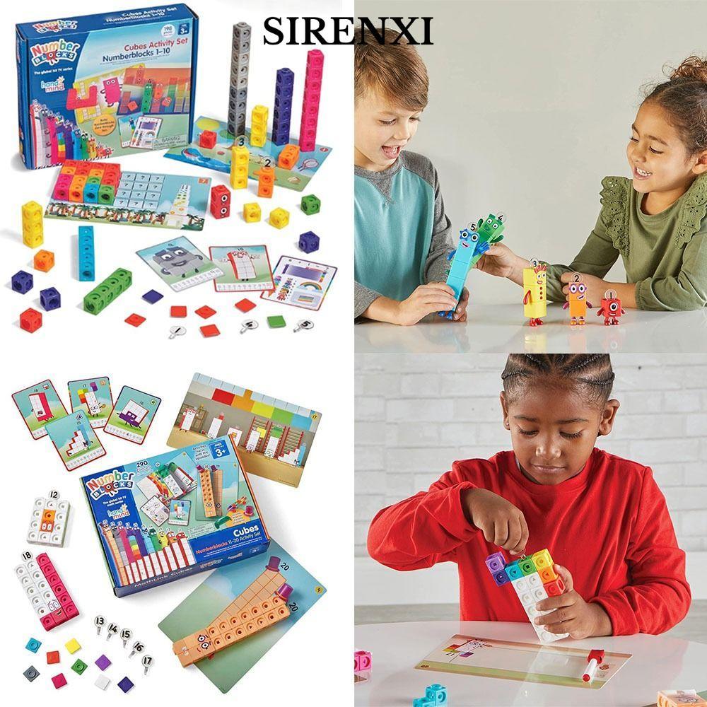 SIRENXI Numberblocks, Xây dựng kỹ năng toán học sớm Khối xây dựng số 1 đến 10, Các bức tượng nhỏ nhi