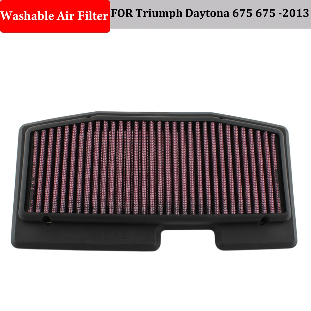 Bộ lọc không khí xe máy CHO Triumph Daytona 675 675R ABS Triple RX ABS 675 R675 675R 2013-2017 TB-67