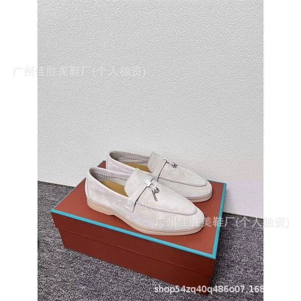 Loafers, Phiên bản cao cấp, Chất liệu da thật, Phong cách Anh, Dép phẳng, Giày lười, Size lớn, Giày 