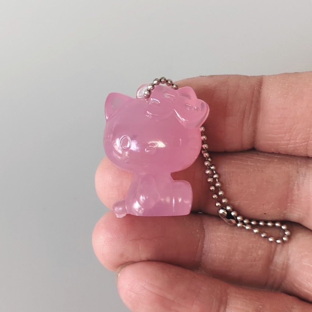 Số lượng lớn chính hãng Sanrio hello kitty Kỷ niệm 50 năm hello Kitty Doll Jelly Powder Mặt dây chuy