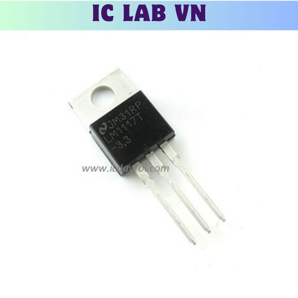 [2 Cái]- LM1117T-3.3V Ic Lab VN