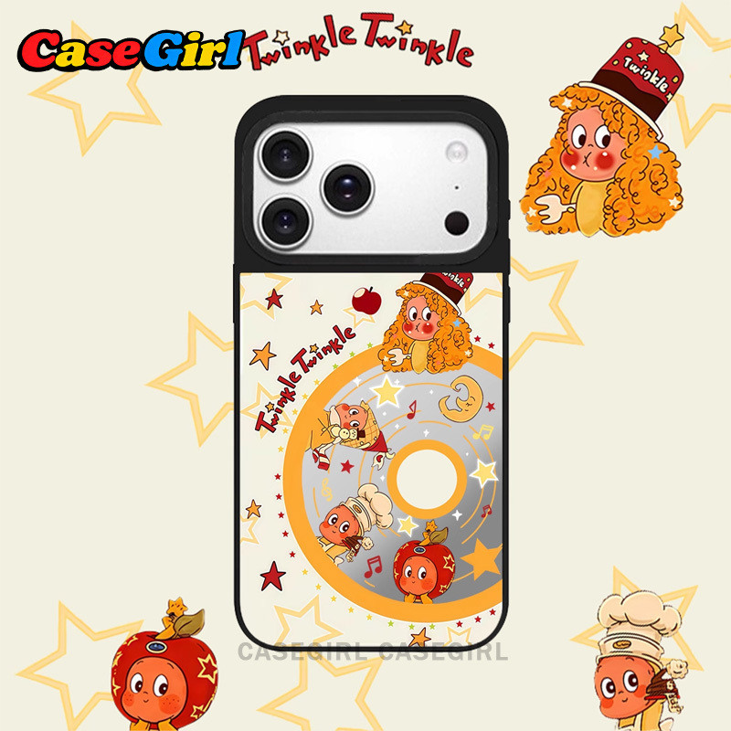 Cho IPhone 17 11 12 15 13 14 16 Pro Max 16 14 15 Plus Air Xr X Xs Vỏ Cartoon Sao Twinkle Con Người P