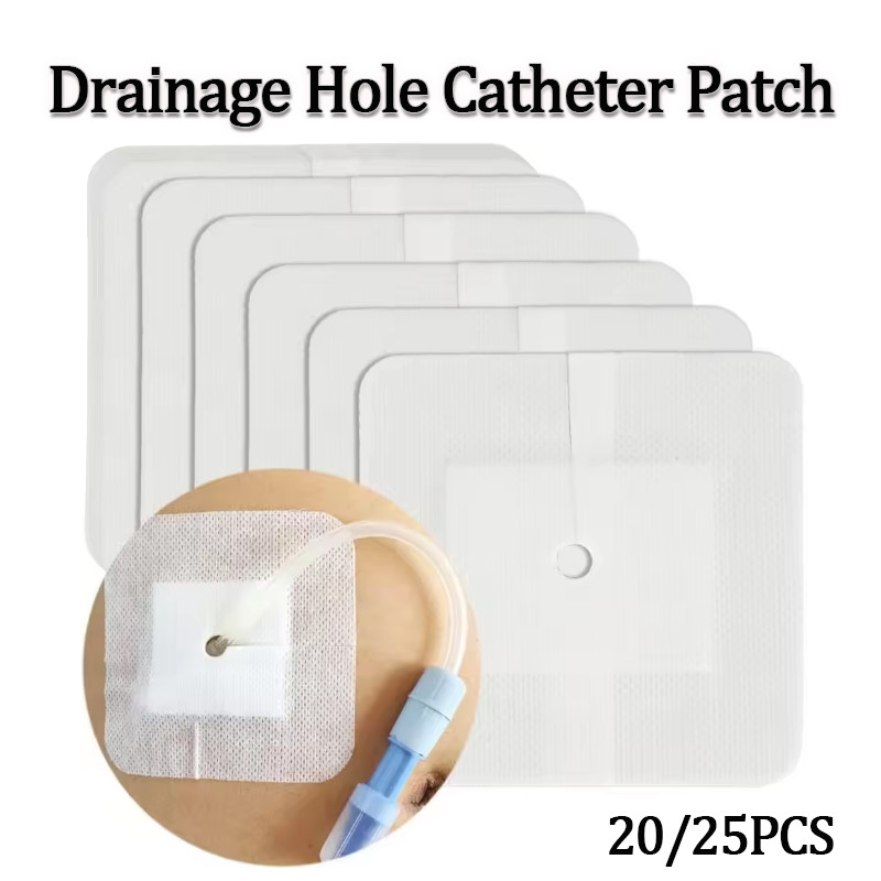 Lỗ thoát nước Ống thông Miếng dán Ethylen Oxide Vô trùng Trang điểm Ống thận Ống thận Ống thông thủn