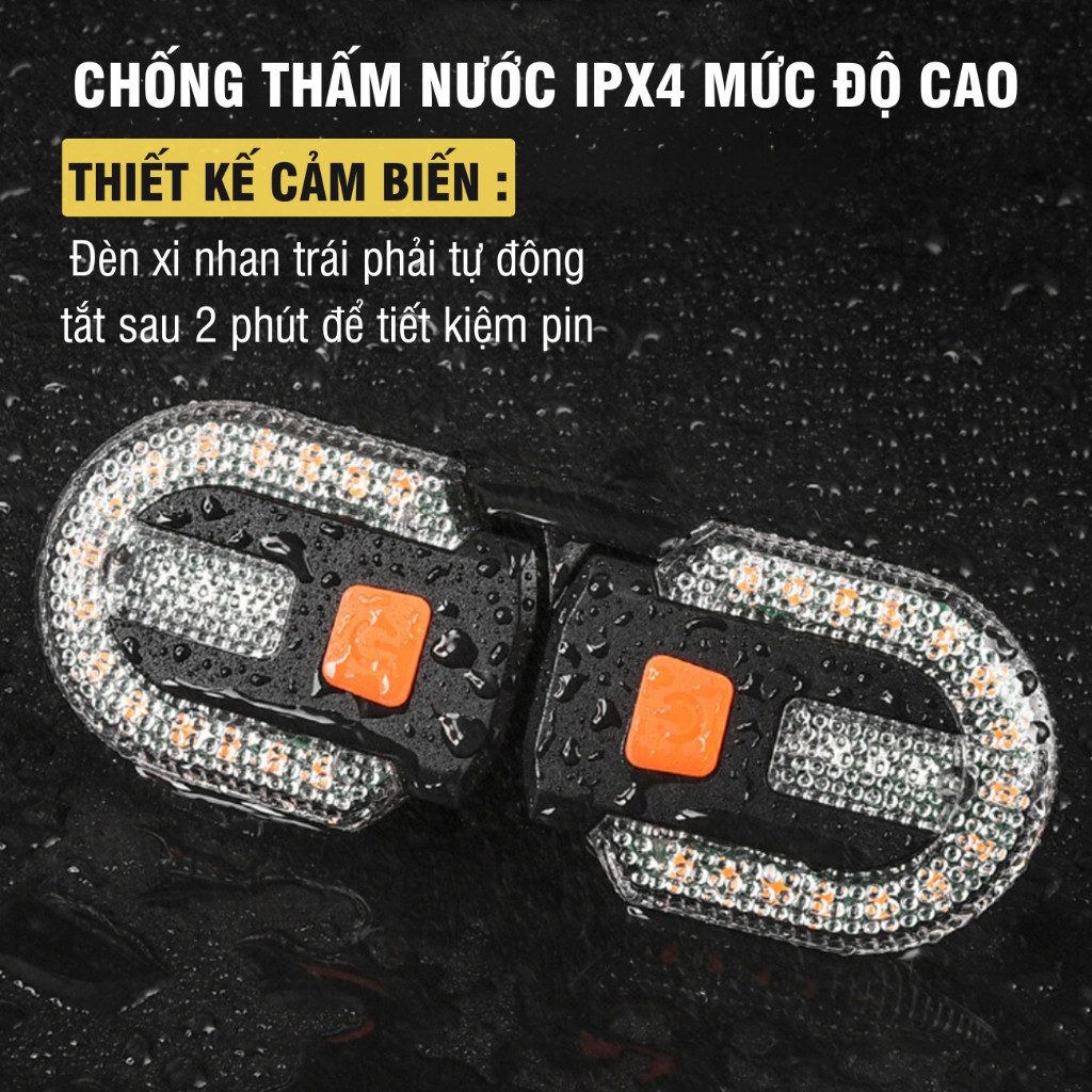 Đèn Xi Nhan Xe Đạp Có Thể Tách Rời Gắn Nhiều Vị Trí Đèn Hậu Xe Đạp Cảnh Báo An…