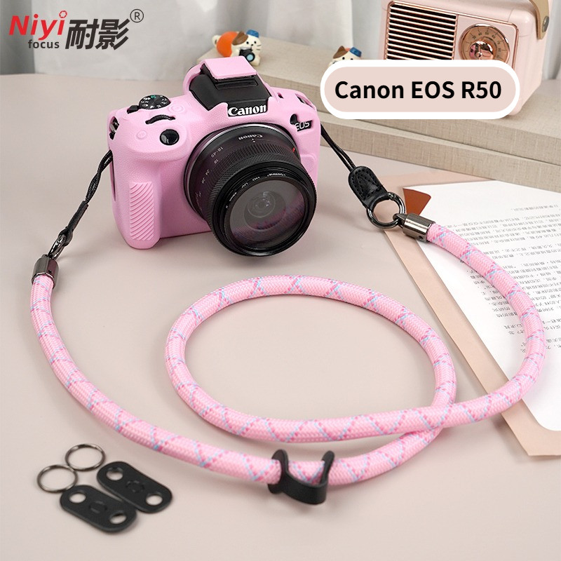 Ốp Lưng Silicon Mềm NIYI Canon R50 Silicone TPU Túi Bảo Vệ Da Thân Vỏ EOS R50