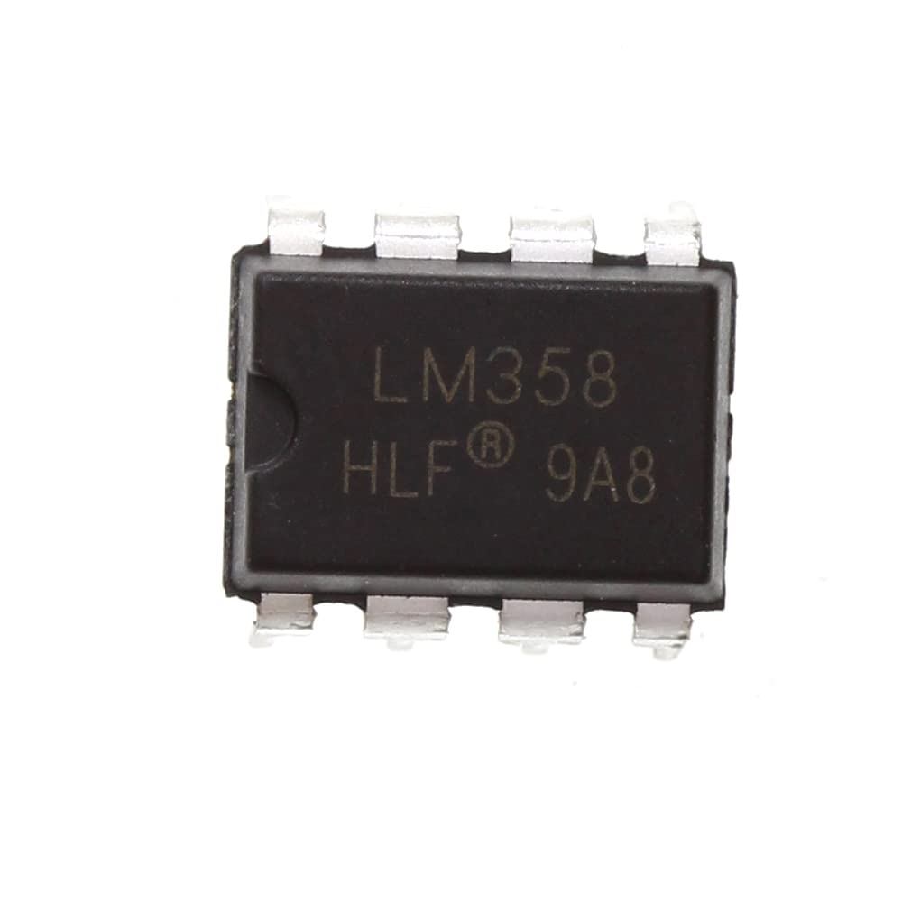 10 miếng LM358 DIP-8 Bộ khuếch đại hoạt động kép Op Amp