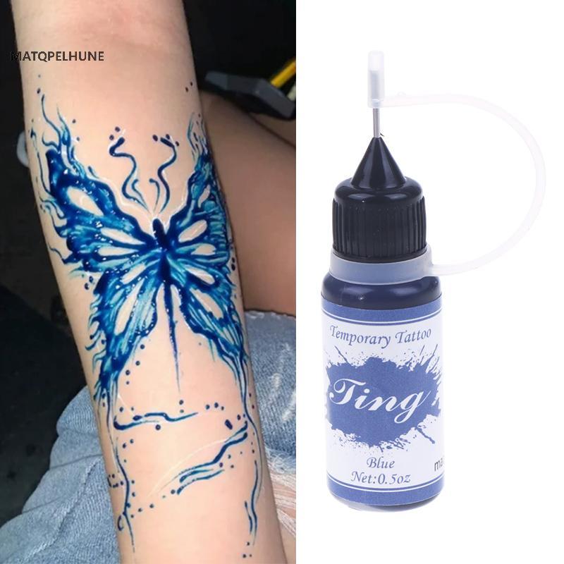 Hình xăm tạm thời henna Ấn Độ - nhiều màu, phù hợp cho nghệ thuật body art và trang điểm