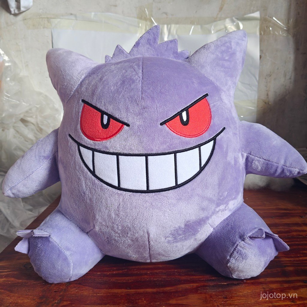 Kính Nhà Máy Gengar Mềm Kích Thước Lớn Màu Nhẹ Sang Trọng Búp Bê Búp Bê Búp Bê Búp Bê Búp Bê Gối Pok