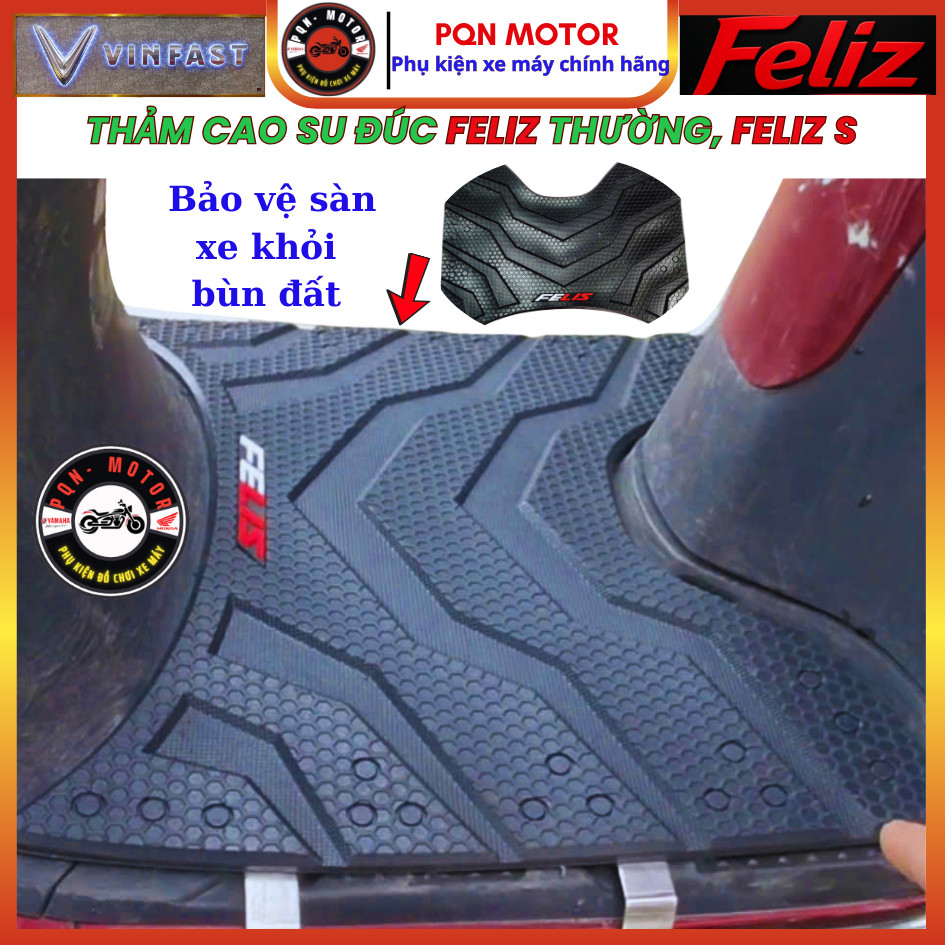 Thảm Xe Vinfast FELIZ 2025, FELIZ S, Feliz NEO , EVO NEO – Dày Bền, Dày Bền, Chống Trượt