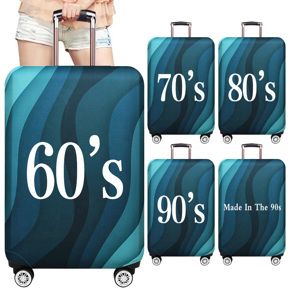 Suitcase Covers  Trolley Box Cover Zipper Suit for 18-32 InchThicker Elastic Dust Cover  Years Serie