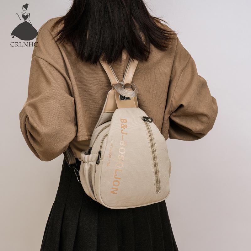 Crlnhc ⚡️24H Ship⚡️Thường Ngày Nữ Đeo Ngang Ngực Túi Thời Trang Unisex Du Lịch Ba Lô Nhiều Túi Nữ Đeo Vai Nữ Sử Dụng Hàng Ngày Fanny Pack Vn