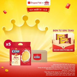  Túi Bánh Quy Sữa Cosy Marie 240g  Combo 5  