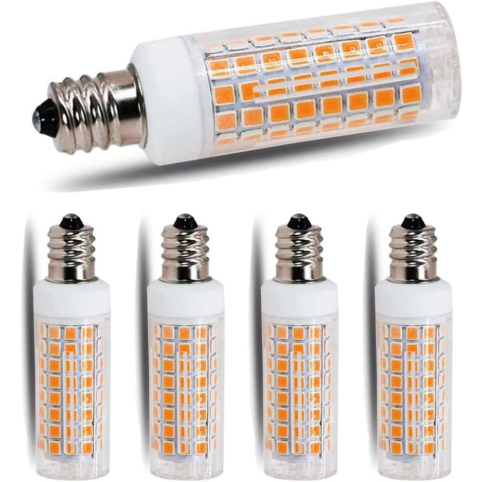 Bóng đèn led E11 75w 100w Bóng đèn Halogen thay thế, Đế nến Mini JD e11 T4 110V 120V 130 Bóng đèn đầ