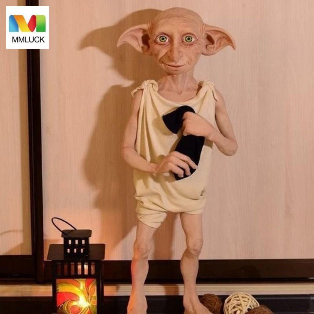 MMLUCK Dobby Elf Điêu Khắc, Sưu Tập Dễ Thương Halloween Dobby Elf Đồ Chơi, Hình Anime Hình Hoạt Hình