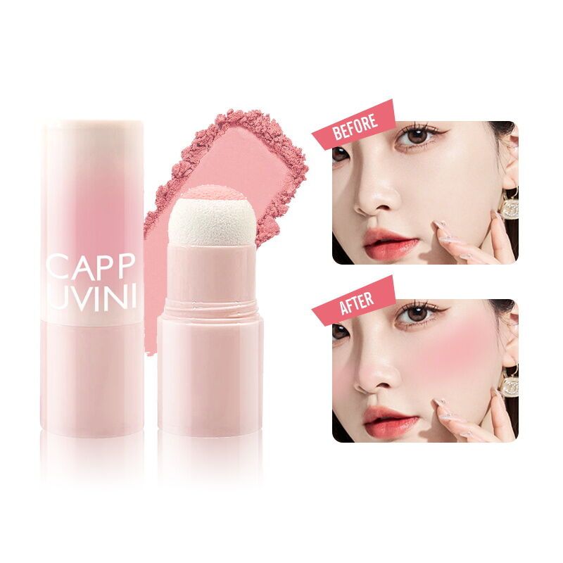 4 Màu Sắc Đa Năng Dính Blush BLUSH & Highlight & Soft Contour Stick Blush Face Beauty Cosmetics FBOG