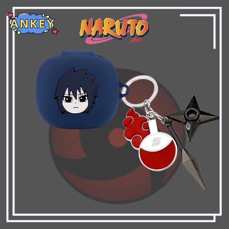 Case for Anker Soundcore R60i NC / P31i Silicone Cartoon cool boy Naruto Pattern Headphone Cases Wit