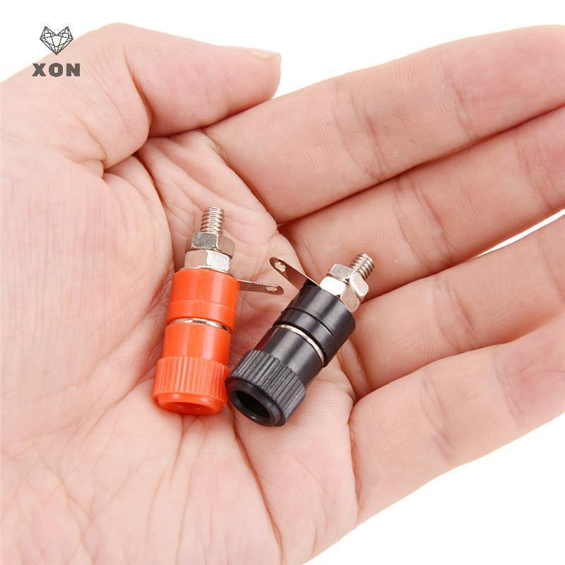 [XON] 10 Cái 4mm Binding Post Loa Terminal Banana Plug Ổ cắm Jack Connectors [Mina]